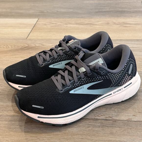 Brooks Women's Black and White Sneakers - Picture 5 of 11